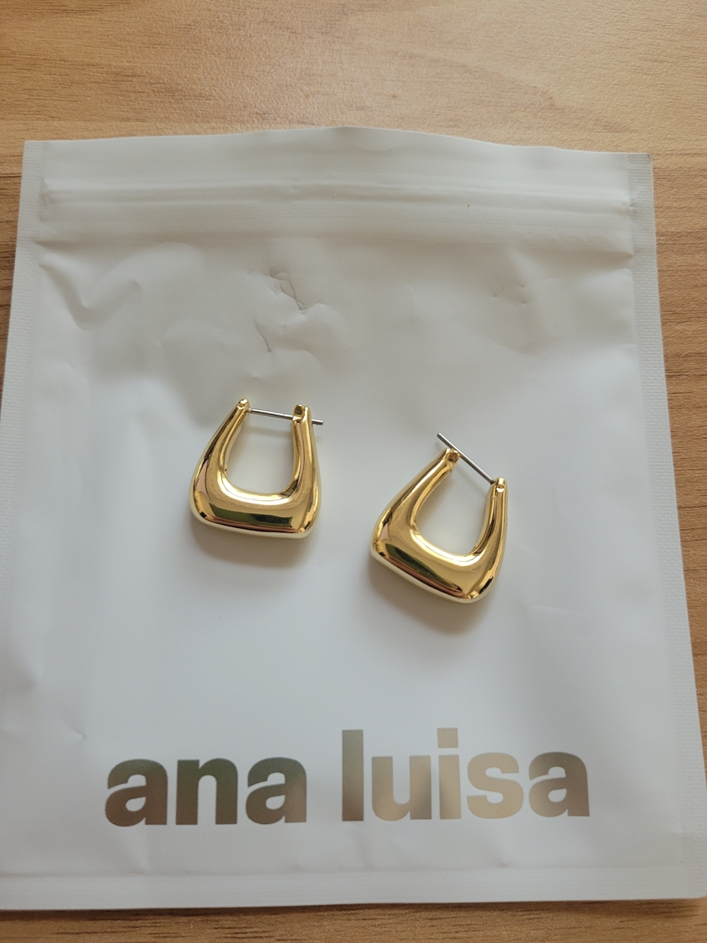 Ana Luisa Gold Chunky Hoop Earrings